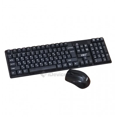 Беспроводная клавиатура и мышь UKC Tj-808