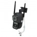 Камера видеонаблюдения с сим картой UKC SC03-4G уличная двойная