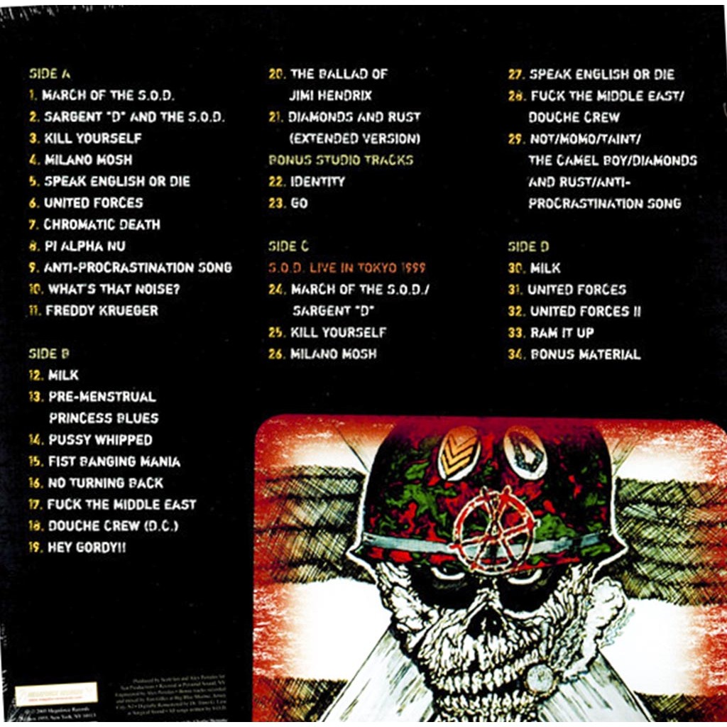 Виниловая пластинка S.O.D. – Speak English Or Die купить