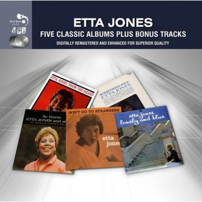 Etta Jones – Five Classic Albums 4CD 2015 (RGJCD481)