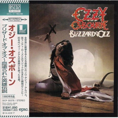 Ozzy Osbourne – Blizzard Of Ozz CD 1981/2013 (SICP 30378)