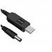 Преобразователь usb в 12 вольт USB-5.5*2.1 мм