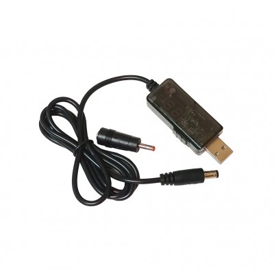 Кабель для роутера повышающий напряжение с 5V на 9-12V с экраном