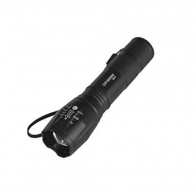 Фонарик BL-K04-4 с белым, красным, синим и желтым светом