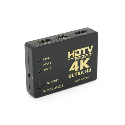 Коммутатор hdmi Switch 3T01 на 3 устройства