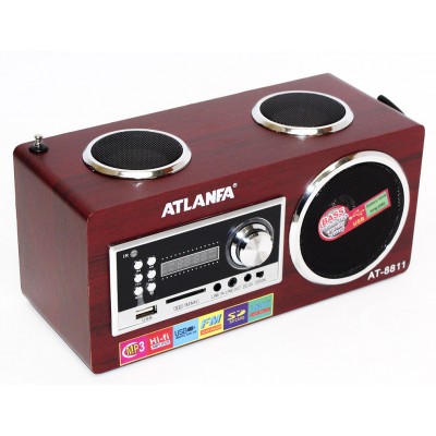 Радиоприемник - портативная колонка Atlanfa АТ-8811