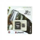 Карта памяти Kingston 32GB class 10 с адаптером